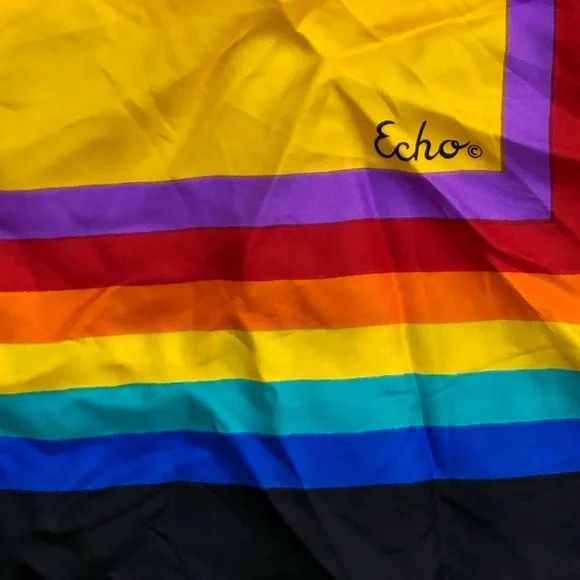 Vintage Silk Scarf - Picture 4 of 4